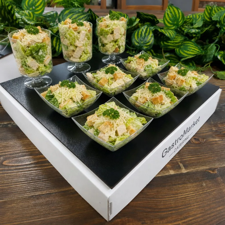 Салат "Цезарь" с королевскими креветками - 1 кг. 
